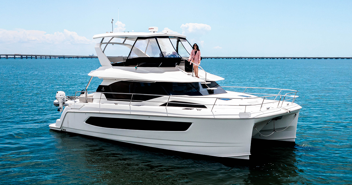 Aquila 44: Exploring the Luxury Power Catamaran Experience